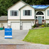 House Repair Edmonds, WA: BEFORE - Back Side of the House is destroyed by a fallen tree. Front Porch is damaged by falling tree branches. House is in need of a Roof Truss Repair, New Attic Insulation, New Drywall Inside, All Floor Coverings Must Be Re-done, Mold Must be abated throughout the house